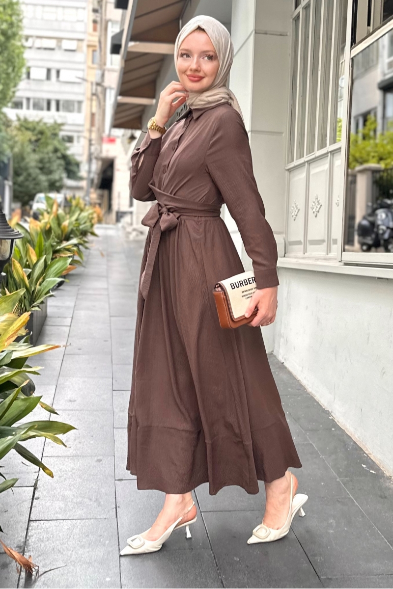 Laram Brown Dress 