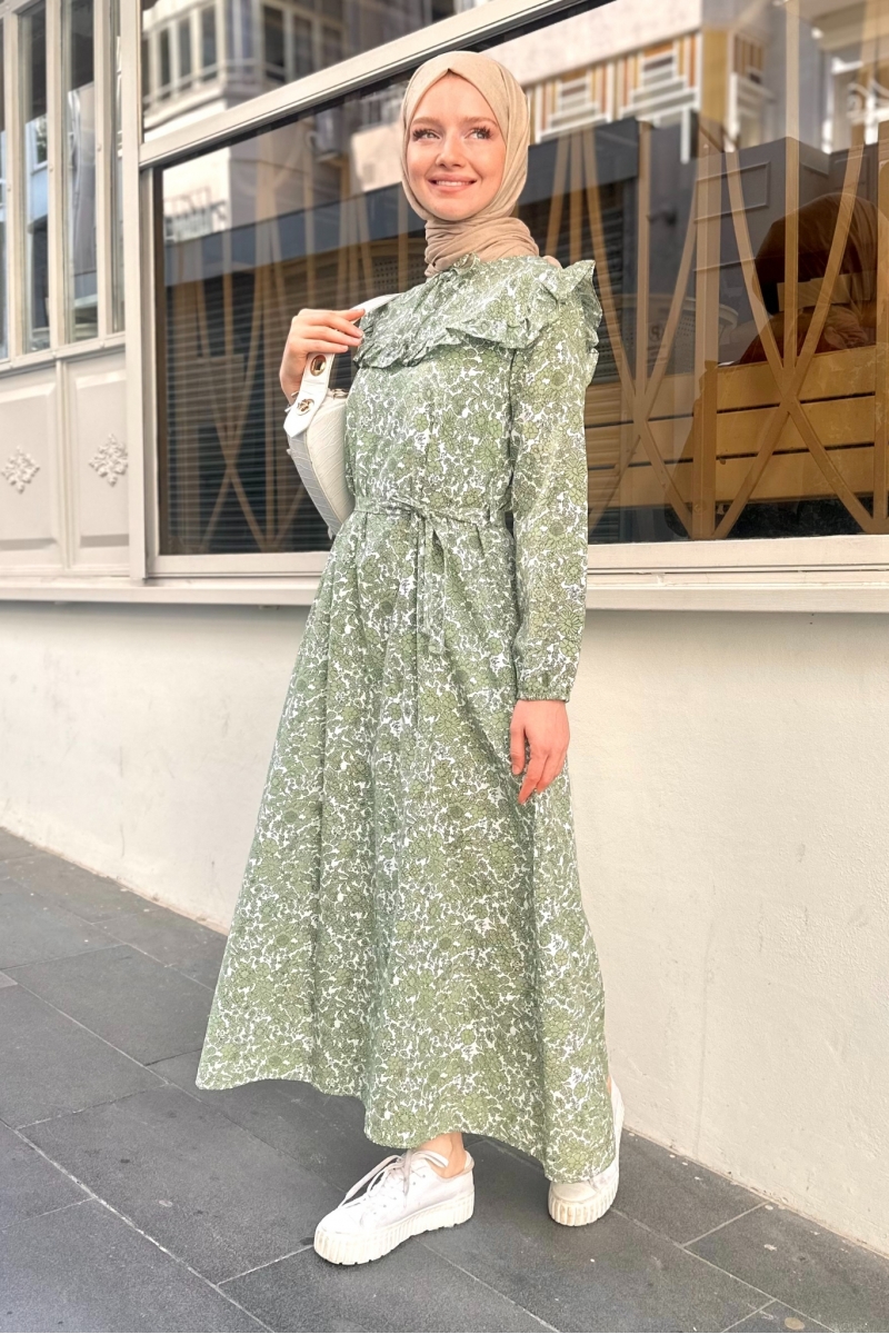 Luca Green Dress 