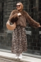 Mali Brown Faux Fur