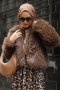 Mali Brown Faux Fur