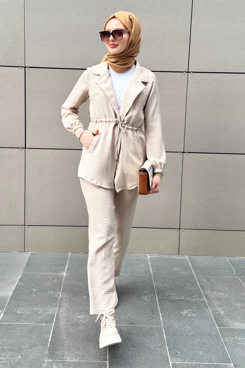 Marc Beige Suit 