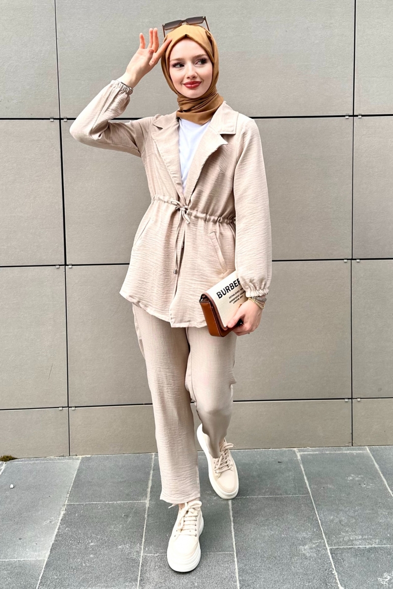 Marc Beige Suit 