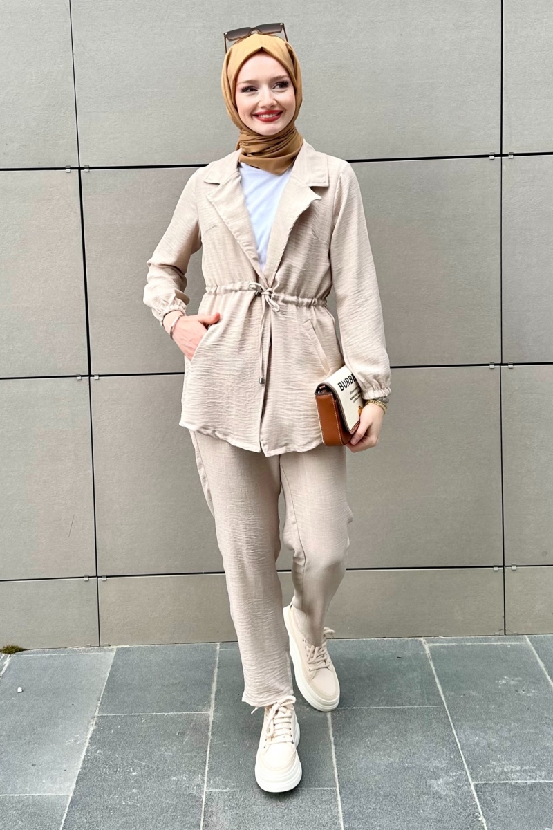 Marc Beige Suit 