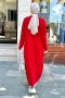 Mave Red Knitwear Dress 