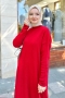 Mave Red Knitwear Dress 