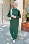 Mave Green Knitwear Dress 