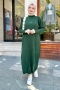 Mave Green Knitwear Dress 