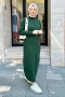 Mave Green Knitwear Dress 