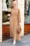 Melan Camel Dress