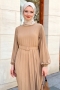 Melan Camel Dress