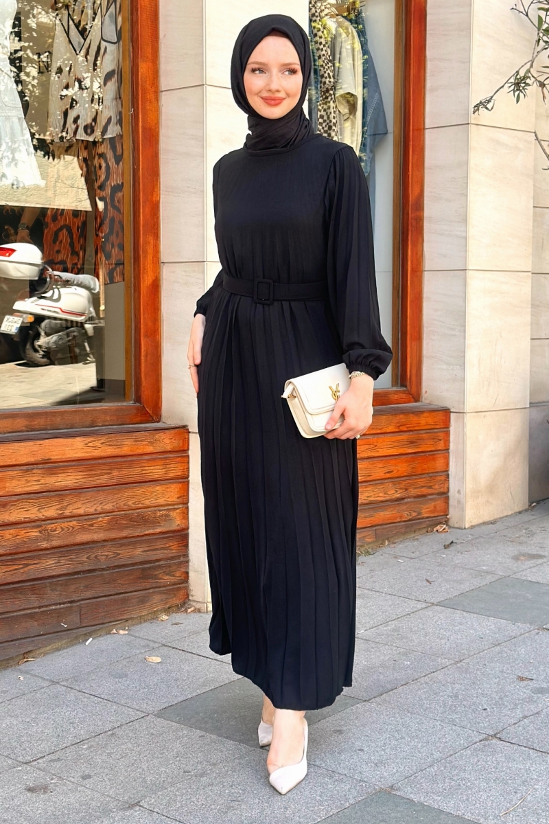 Melan Black Dress 