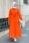 Meva Orange Dress 
