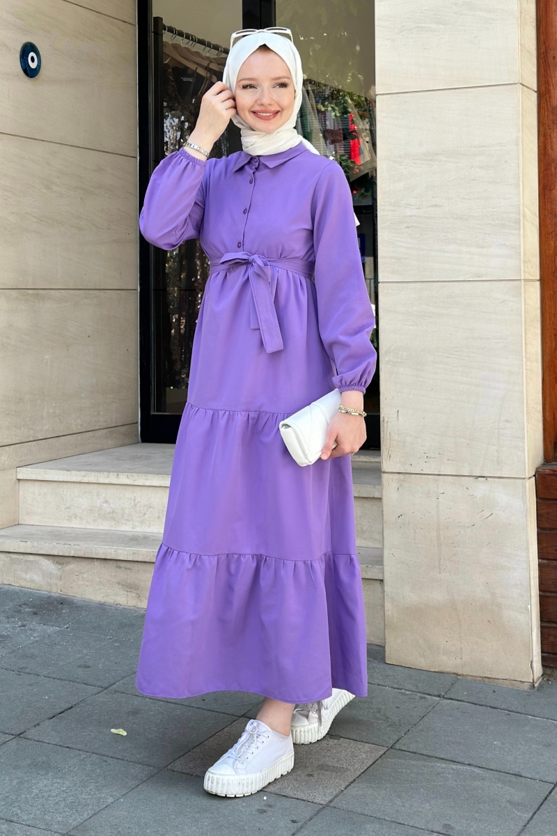 Meva Purple Dress   