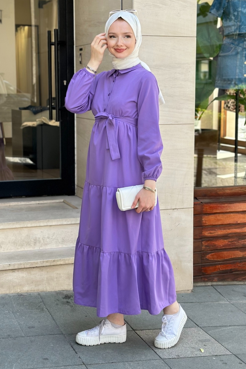 Meva Purple Dress   