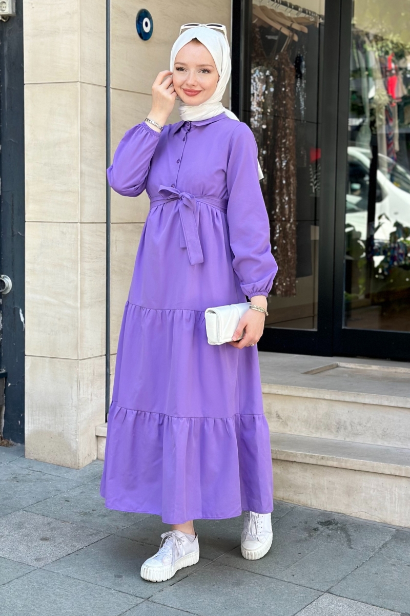 Meva Purple Dress   