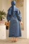 Minna Dark Blue Denim Dress