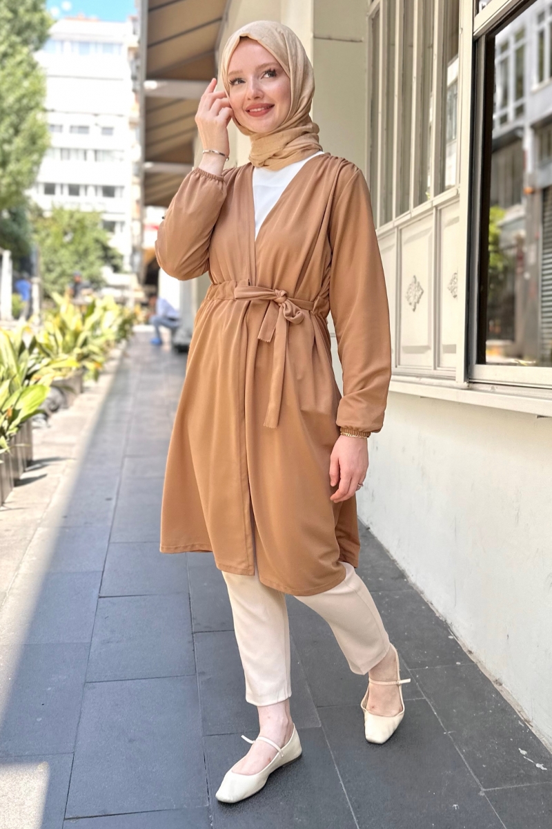 Monty Camel Kimono 