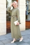 Navel Khaki Dress