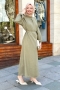 Navel Khaki Dress