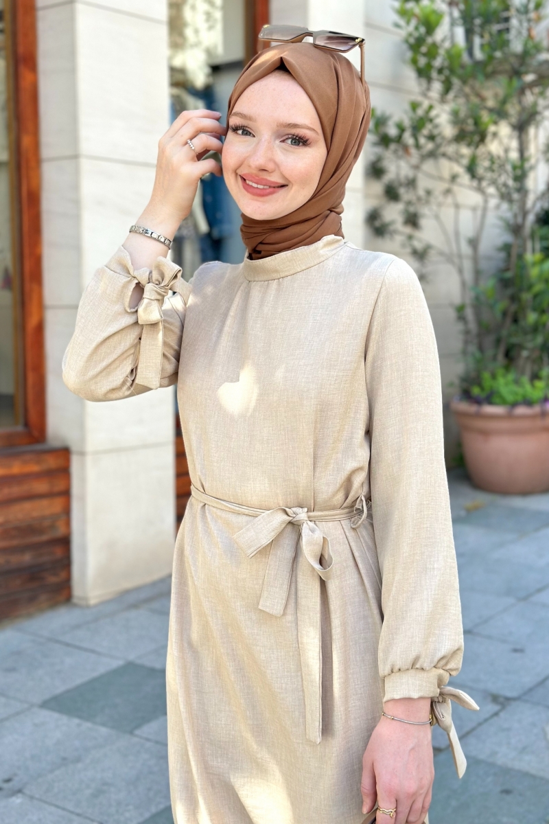 Navel Beige Dress