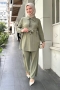 Nesri Mint Green Suit