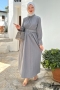 Ola Gray Dress 