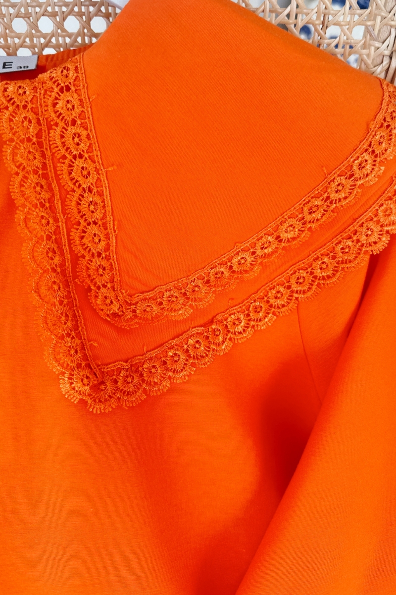 Saye Orange Tunic 