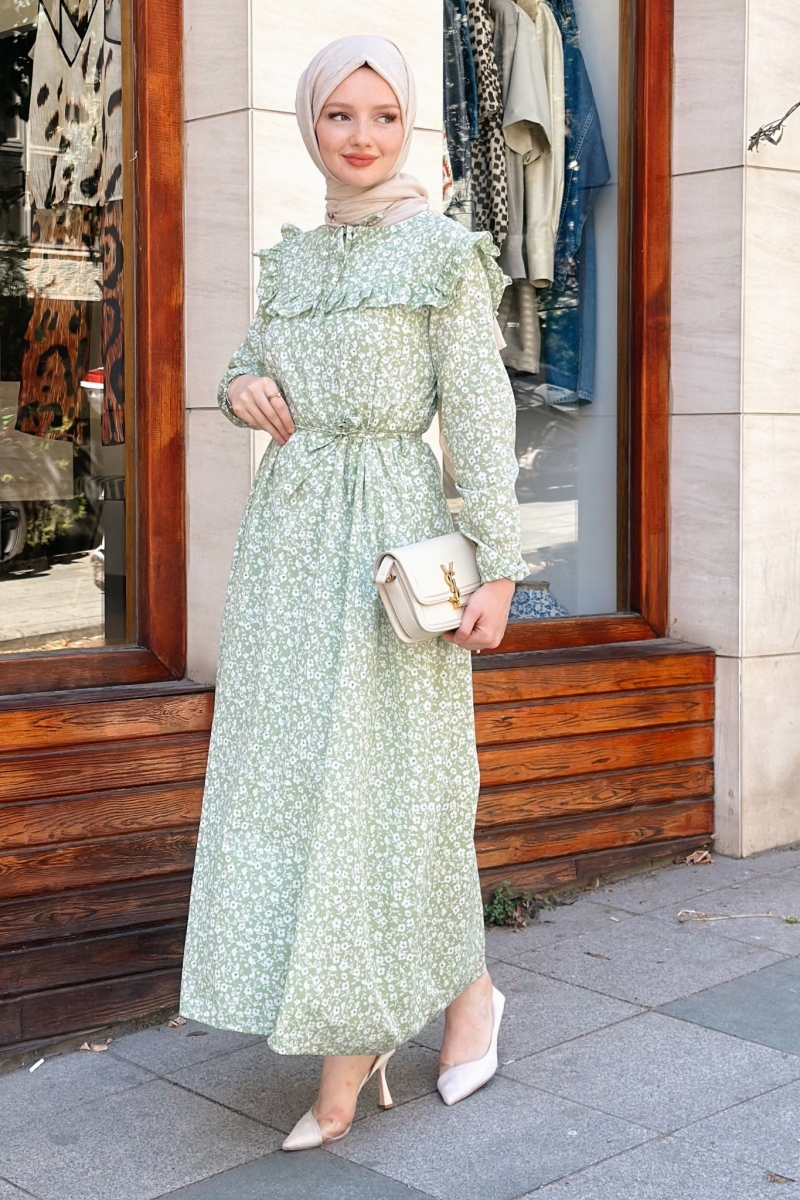 Seminya Mint Green Dress 