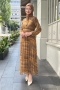 Sera Mustard Dress