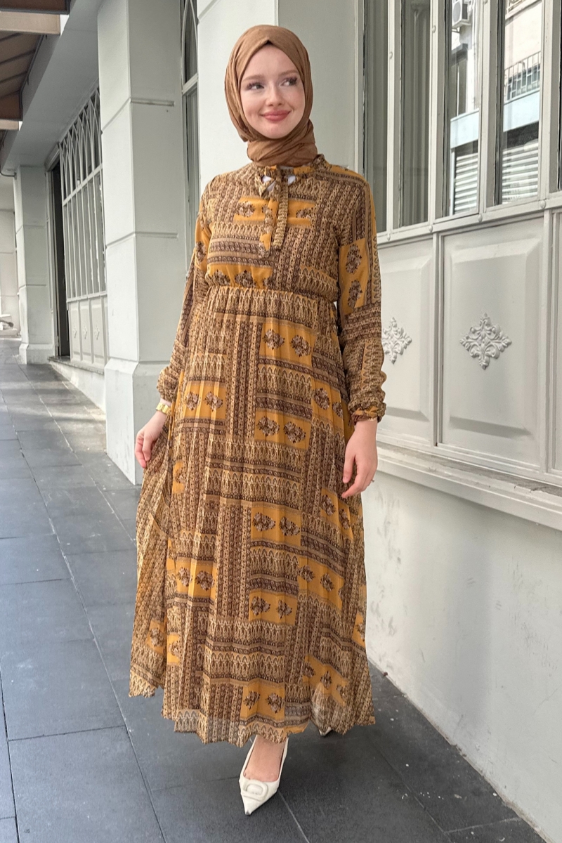 Sera Mustard Dress