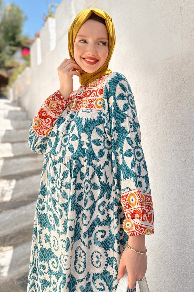 Sevilla Turquoise Dress