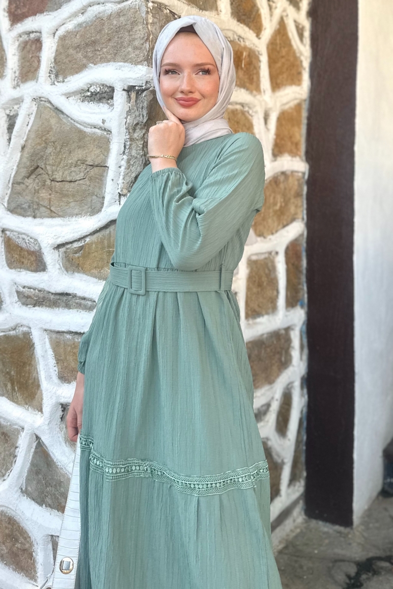 Venna Green Dress 