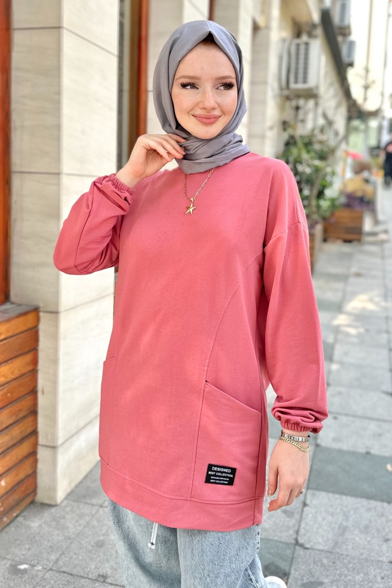 Zey Pembe Tunik 