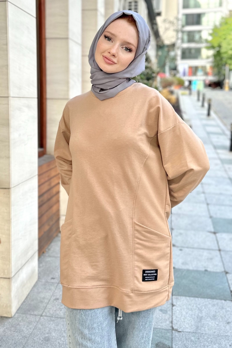 Zey Beige Tunic 