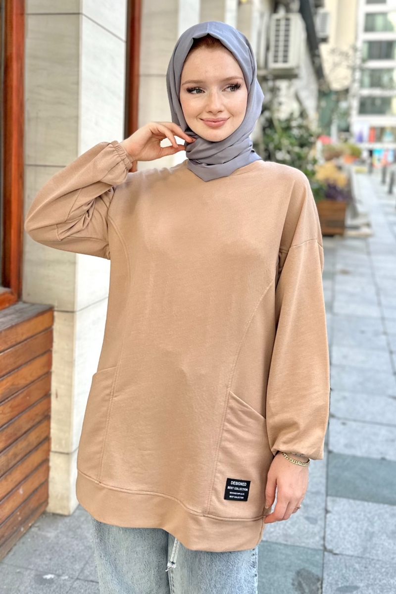 Zey Beige Tunic 