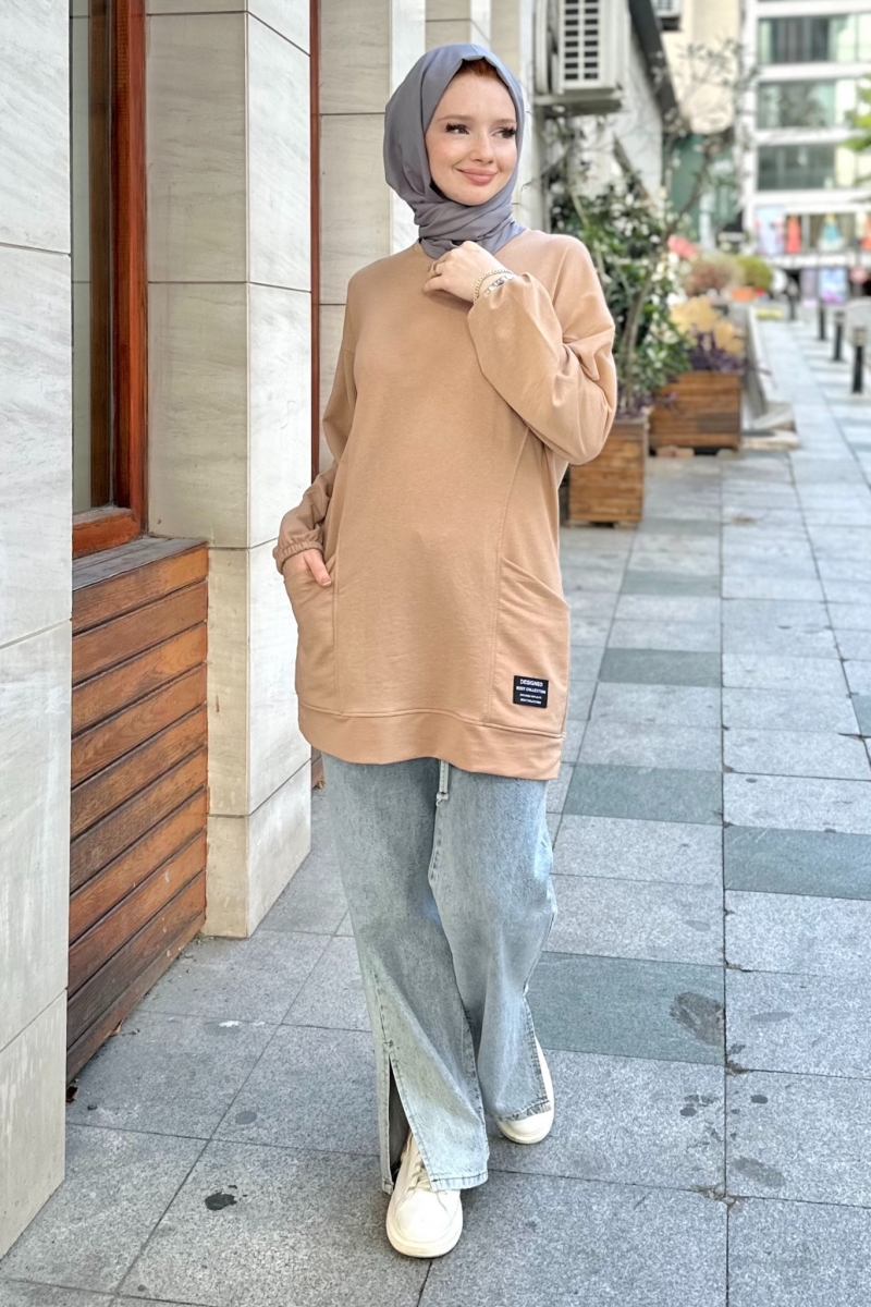 Zey Beige Tunic 