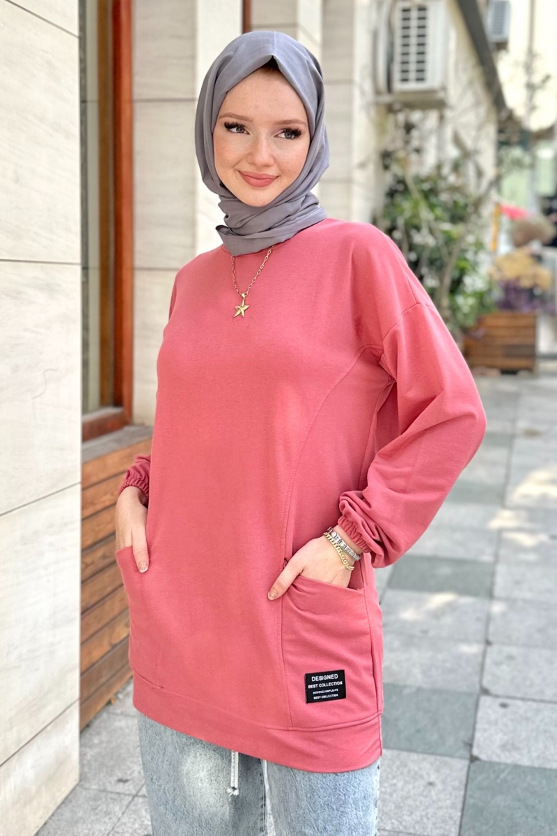 Zey Pembe Tunik 