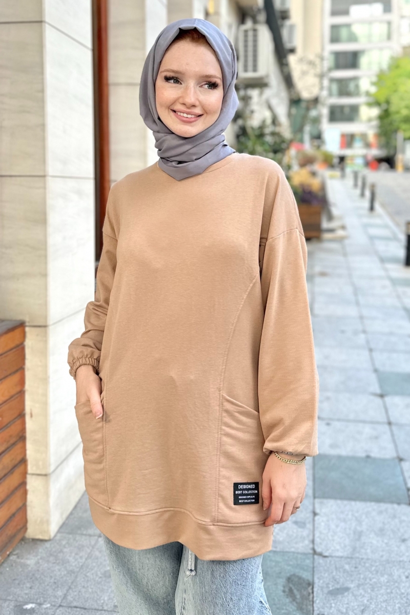 Zey Beige Tunic 