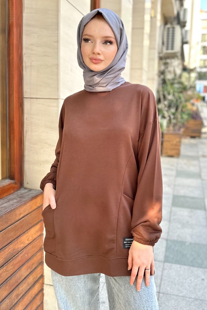 Zey Brown Tunic