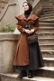 Leor Brown Trench Coat