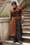 Leor Brown Trench Coat